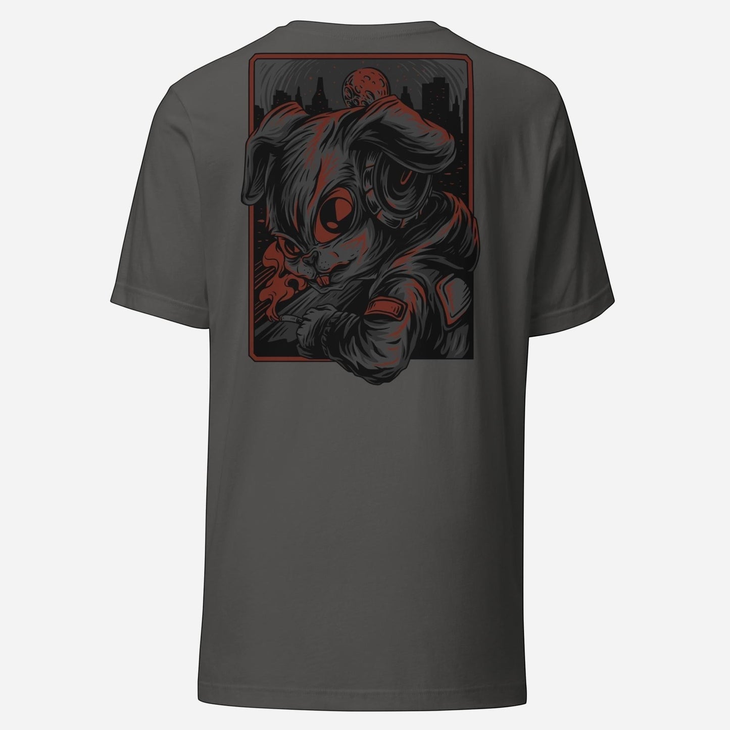 T-shirt Red Rabbit Expressa-te com a Nossa T-shirt Red Rabbit: Na nossa marca, acreditamos que a moda deve ser uma forma de expressão. Com a nossa T-shirt Red Rabbit, podes mostrar ao mundo a tua criatividade e estilo único. Cada ilustração é uma obra de