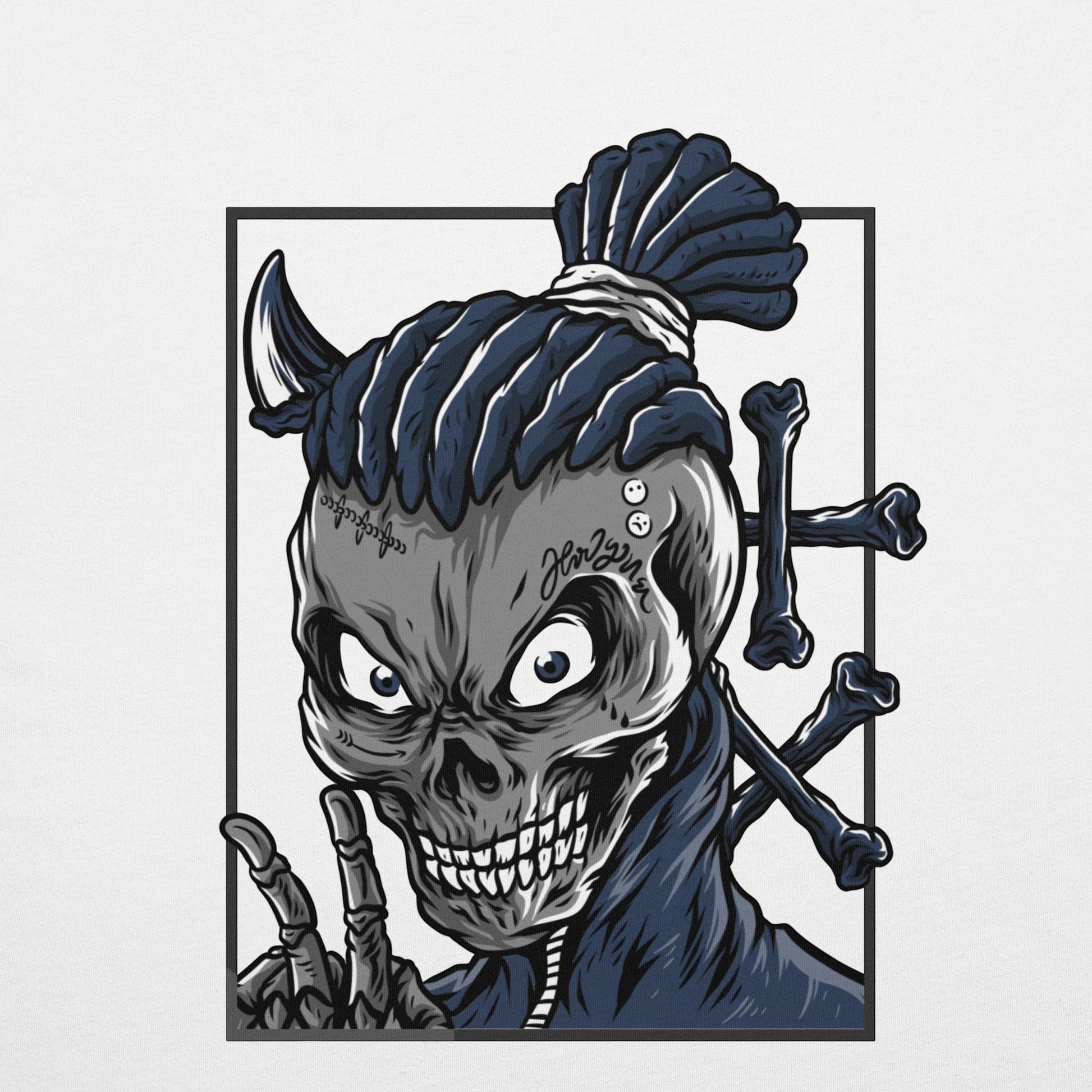 T-shirt Blue Skeleton Desfruta do Estilo Único com a Nossa T-shirt Blue Skeleton Na nossa marca, valorizamos a autenticidade e a expressão individual. Com a nossa T-shirt Blue Skeleton, podes celebrar a arte urbana e destacar-te com estilo. Cada ilustraçã
